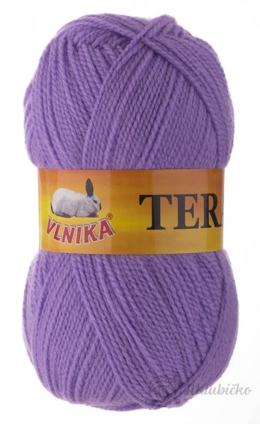Příze Tera 18 fialová Příze Tera 18 fialová