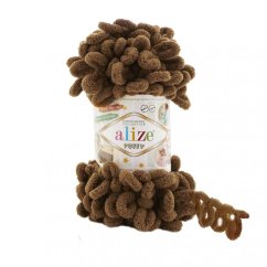 Příze Puffy 321 – Kávově hnědá