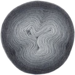 Angora Gold Ombré Batik 7267 – šedá