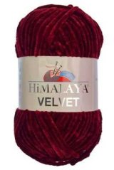 Příze Velvet 90022 – Bordó