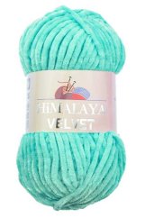 Příze Velvet 90035 – Tyrkys- 10klubíček