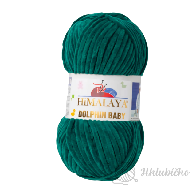 Příze Dolphin baby 80331 Tmavě zelená