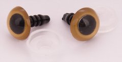 Bezpečnostní oči 10 mm- zlaté