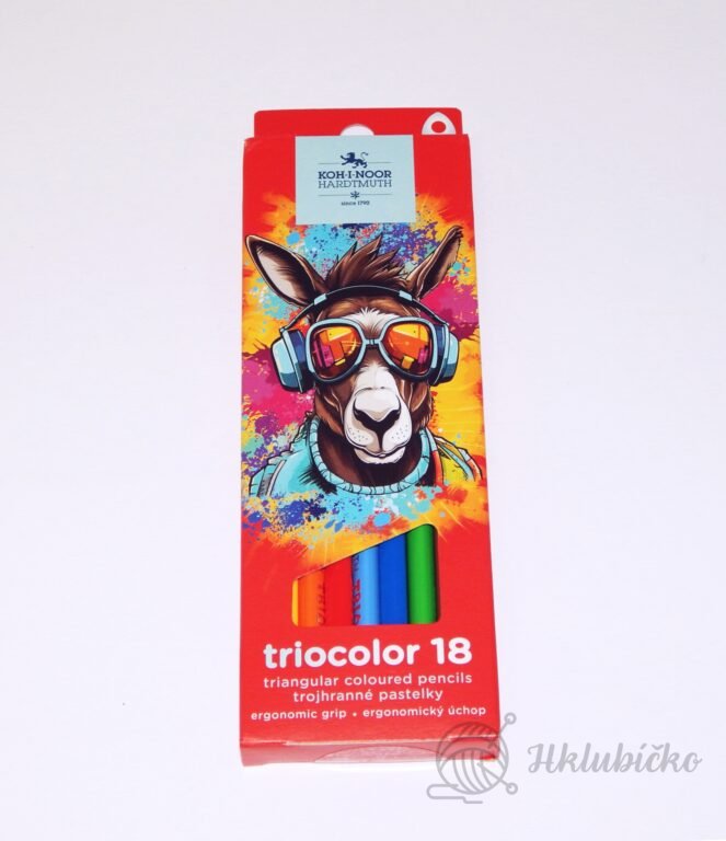 Školní pastelky 3132/18 trojhranné Koh i noor Školní pastelky 3132/18 trojhranné Koh i noor