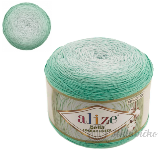 Příze Alize Bella Ombre batik 7408
