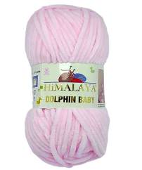 Příze Dolphin baby 80303 Světle růžová