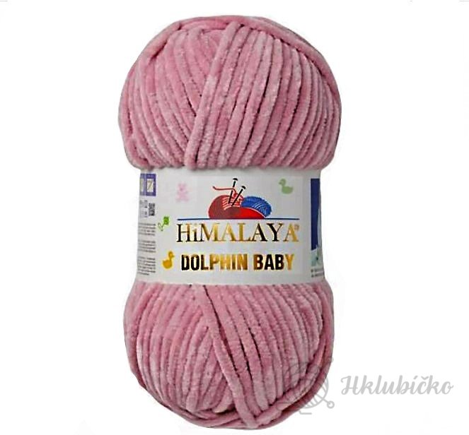 Příze Dolphin Baby 80349 – Starorůžová