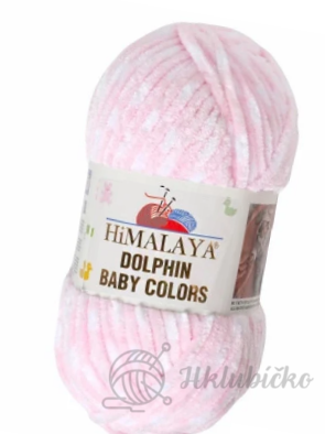 Příze Dolphin Baby Colors 80424 Příze Dolphin Baby Colors 80424