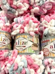 Příze Alize Puffy Fine Color 5945