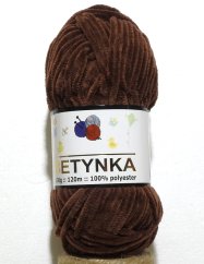 Příze Betynka 80336 – tmavě hnědá