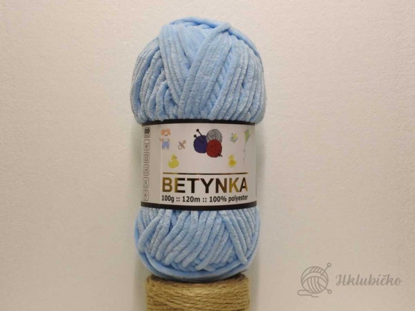 Příze Betynka 306 – světle modrá Příze Betynka 306 – světle modrá