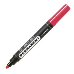 Popisovač CENTROPEN 8566 červený permanentní lihový