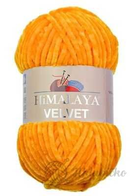 Příze Velvet 90068 – Tmavě žlutá Příze Velvet 90068 – Tmavě žlutá