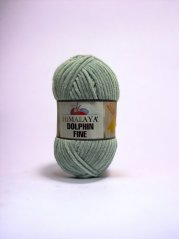 Příze Dolphin Fine 80525 – šedozelená