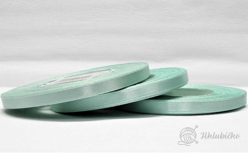 Saténová stuha mátová Saténová stuha mátová