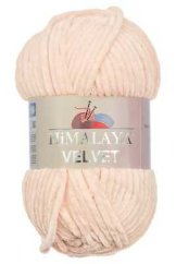 Příze Velvet 90053 – Světle meruňková
