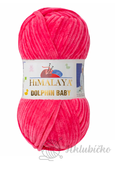 Příze Dolphin Baby 80324 – Malinová