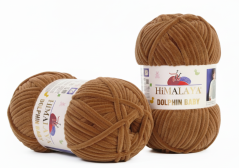 Příze Dolphin Baby 80374 hnědá