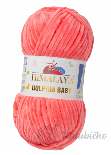 Příze Dolphin Baby 80332 – Korálová