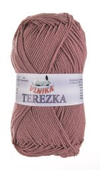 Bavlněná příze Terezka 138 – starorůžová tm.