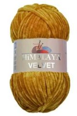 Příze Velvet 90030 – Horčice