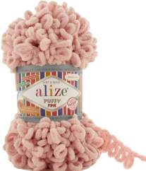 Alize puffy fine 161 – pudrová