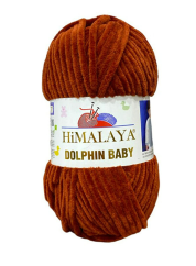 Příze Dolphin Baby 80370 – hnědá