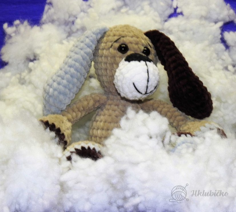 Duté vlákno 0, 1 kg PES kuličky