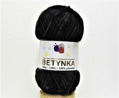 Příze Betynka 80311 – černá
