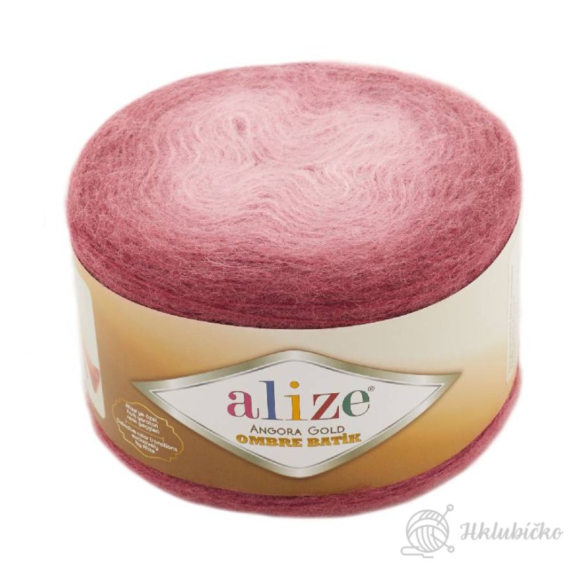 Angora Gold Ombré Batik 7247