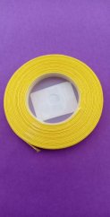 Saténová stuha žlutá 6mm x 32m