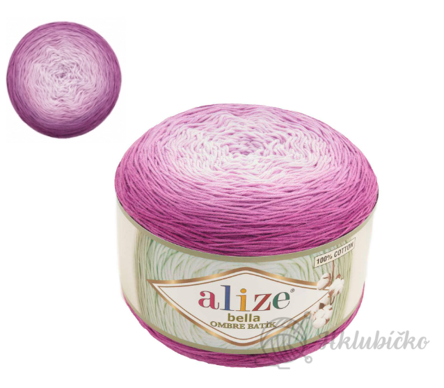 Příze Alize Bella Ombre batik 7429 Příze Alize Bella Ombre batik 7429