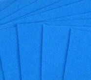 Filc modrý  A4, 180 g