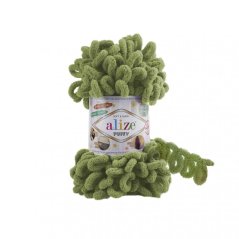 Příze Alize Puffy 485 – Zelená