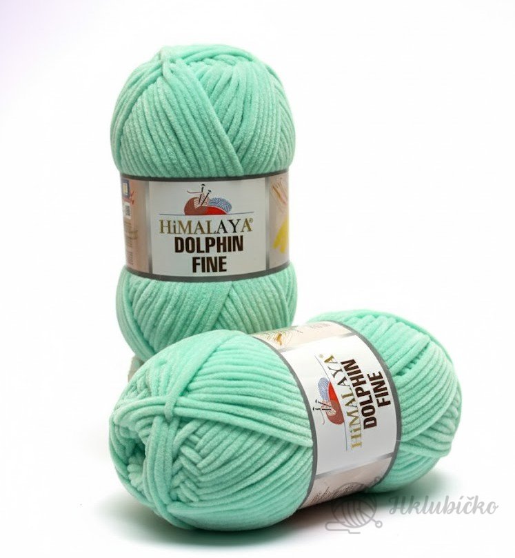 Příze Dolphin Fine 80523 – mentolová