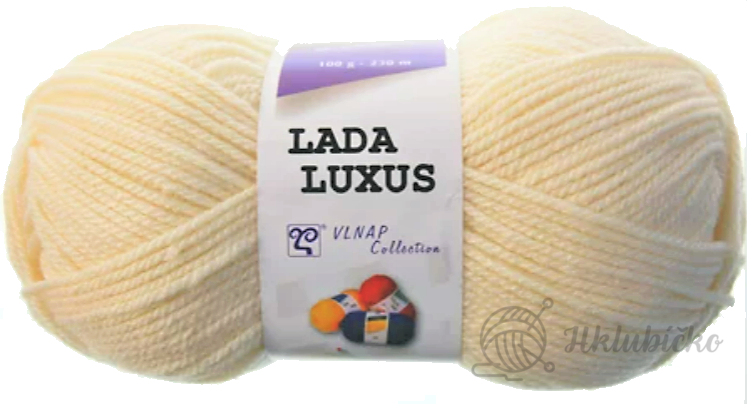 Příze Lada Luxus 57207 – smetanová Příze Lada Luxus 57207 – smetanová