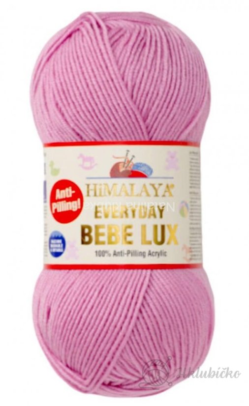 Příze Himalaya Everyday Bebe Lux 70442 – růžově fialová