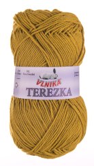Bavlněná příze Terezka 136 – horčice tm.